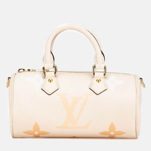 Louis Vuitton Yellow Leather Papillon BB Handbag - Louis Vuitton - Modalova