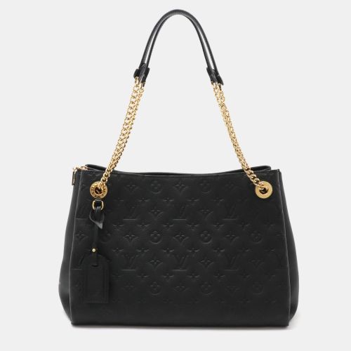 Leather Monogram Empreinte Sienne MM Chain Tote Bag - Louis Vuitton - Modalova