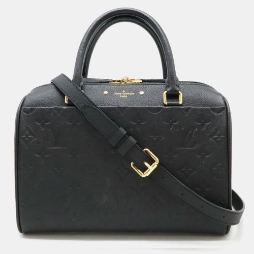 Louis Vuitton Black Leather Monogram Empreinte Speedy Bandouliere 25 Handbag - Louis Vuitton - Modalova