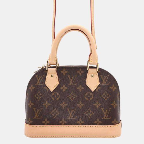 Louis Vuitton Brown Monogram Canvas Alma BB Satchel Bag - Louis Vuitton - Modalova