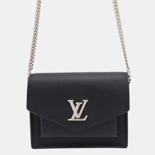 Louis Vuitton Noir Calf	Leather My Lockme Mini Shoulder Bag - Louis Vuitton - Modalova