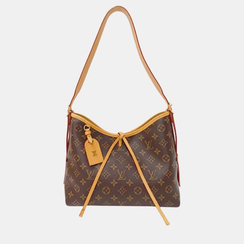 Monogram Canvas, Leather Carryall NM PM Shoulder Bag - Louis Vuitton - Modalova