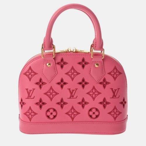 Louis Vuitton Rose Leather Alma BB Broderie Handbag - Louis Vuitton - Modalova