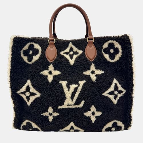 Louis Vuitton Dark Brown Monogram Teddy OnTheGo GM Tote Bag - Louis Vuitton - Modalova