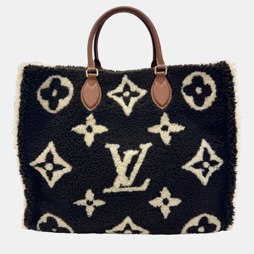 Louis Vuitton Monogram Teddy On The Go Gm Dark Brown Tote Bag - Louis Vuitton - Modalova