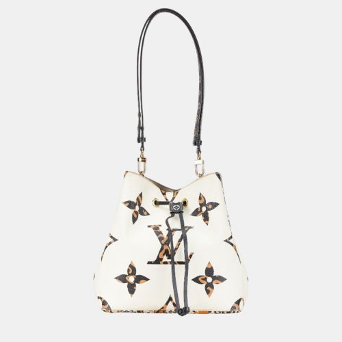 Ivory Orange PVC Leather Monogram Jungle Neonoe Shoulder Bag - Louis Vuitton - Modalova