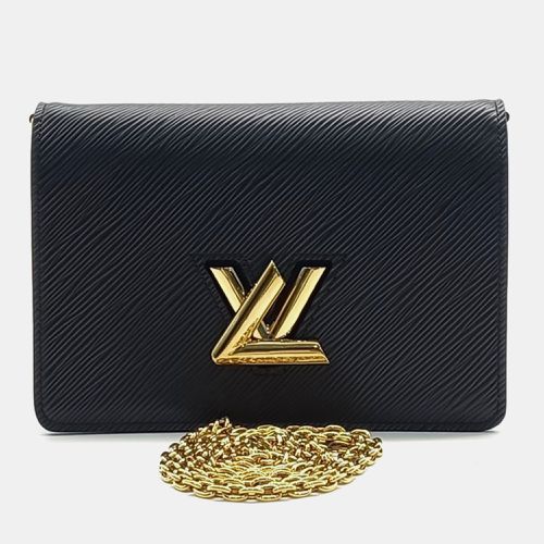 Louis Vuitton Black Leather Epi Twist Belt Crossbody Bag - Louis Vuitton - Modalova