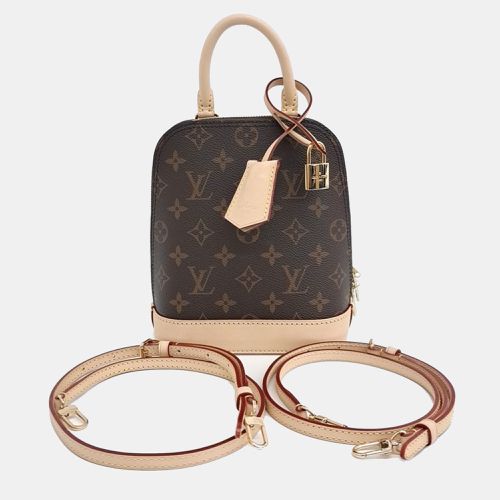 Louis Vuitton Brown Coated Canvas Monogram Alma Backpack - Louis Vuitton - Modalova