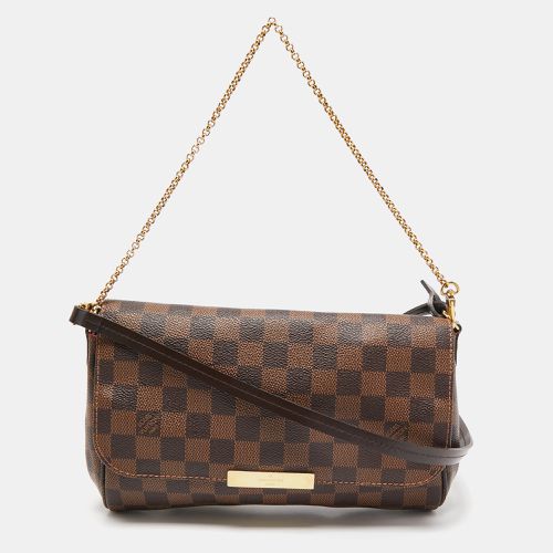 Damier Ebene Canvas Favorite MM Bag - Louis Vuitton - Modalova