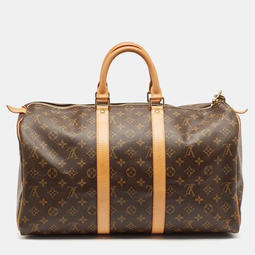 Louis Vuitton Monogram Canvas Keepall 45 Bag - Louis Vuitton - Modalova