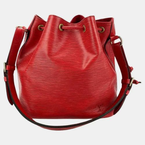 Louis Vuitton Castillian Red Epi Noe Drawstring Bucket Bag - Louis Vuitton - Modalova