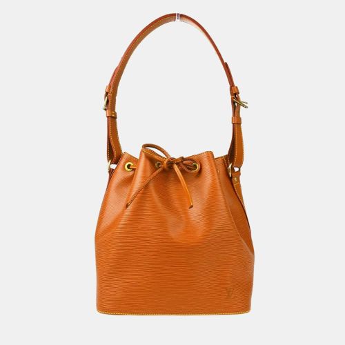 Louis Vuitton Brown Epi Leather Petite Noe Bucket Bag - Louis Vuitton - Modalova