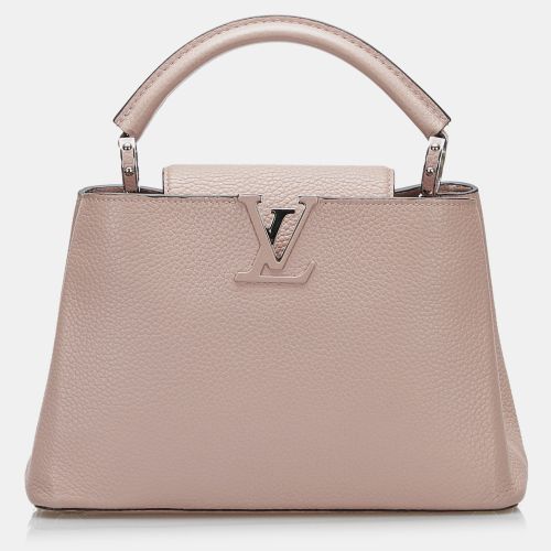 Leather Capucines BB Top Handle Bag - Louis Vuitton - Modalova