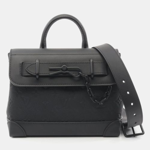 Louis Vuitton Black Monogram Taurillon Leather Steamer PM Handbag - Louis Vuitton - Modalova