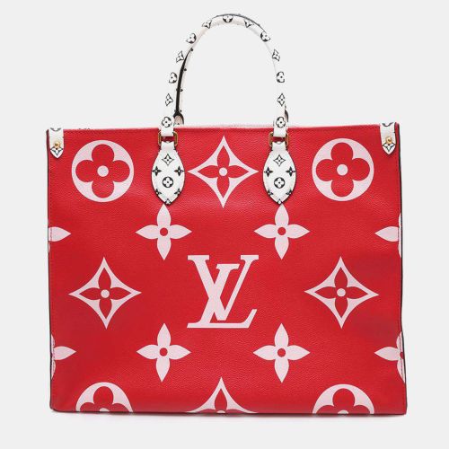 Rouge//Yellow/Orange Monogram Monogram Giant Onthego GM Tote Bag - Louis Vuitton - Modalova