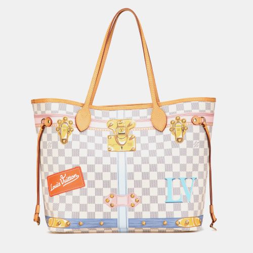 Damier Azur Summer Trunks Neverfull MM - Louis Vuitton - Modalova