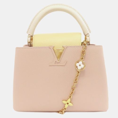 Louis Vuitton Pink Leather Capucines Handbag - Louis Vuitton - Modalova