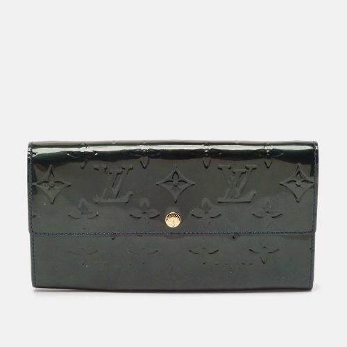 Louis Vuitton Blue Nuit Monogram Vernis Sarah Wallet - Louis Vuitton - Modalova