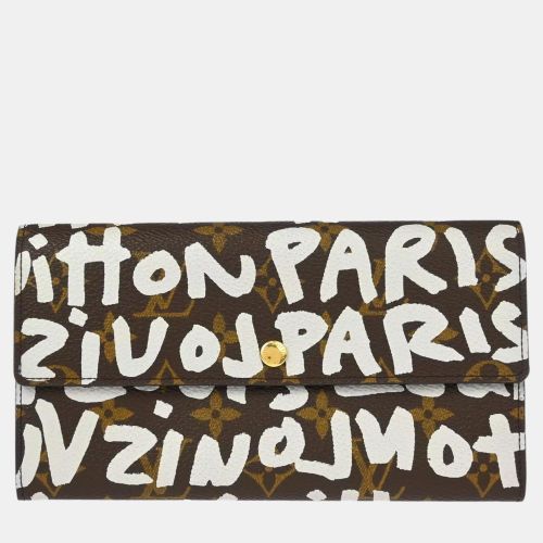 Louis Vuitton Monogram Graffiti Porte Monnaie Credit Wallet - Louis Vuitton - Modalova