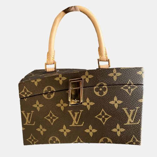 Twisted Box Bag Monogram Canvas Top Handle Bag - Louis Vuitton - Modalova