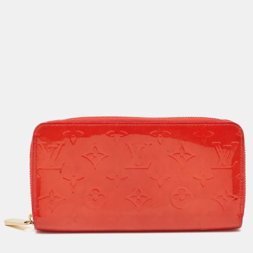 Louis Vuitton Rouge Grenadine Monogram Vernis Zippy Wallet - Louis Vuitton - Modalova