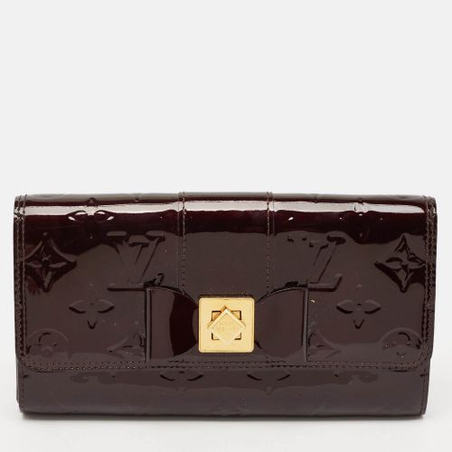 Louis Vuitton Amarante Monogram Vernis Sarah Noeud Wallet - Louis Vuitton - Modalova