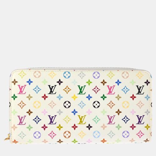 Louis Vuitton White Multicolor Zippy Wallet - Louis Vuitton - Modalova