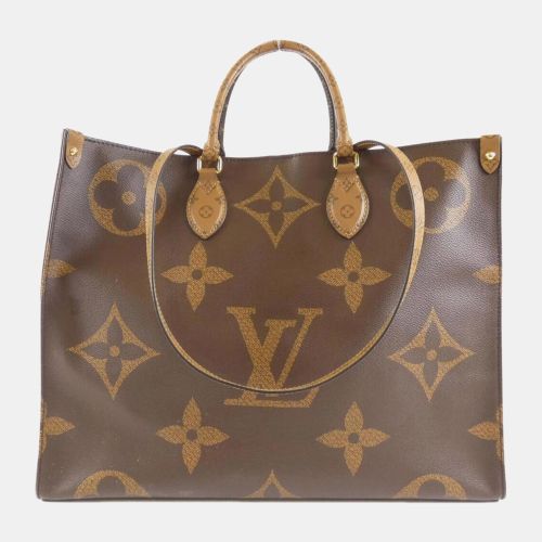 Louis Vuitton Brown Monogram Canvas Giant OnTheGo GM Tote Bag - Louis Vuitton - Modalova