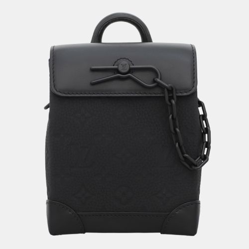 Louis Vuitton Black Taurillon Leather Monogram Nano Steamer Bag - Louis Vuitton - Modalova