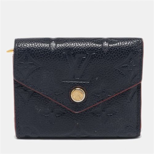 Louis Vuitton Blue Infini Monogram Empreinte Victorine Wallet - Louis Vuitton - Modalova
