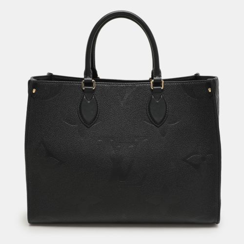 Louis Vuitton Black Monogram Empriente Leather Giant Onthego MM Bag - Louis Vuitton - Modalova
