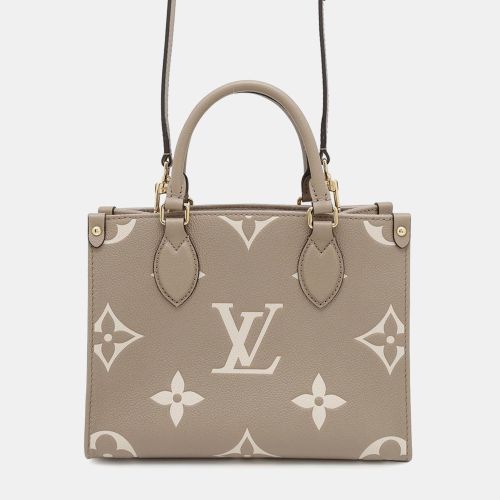 Louis Vuitton Tourterelle Monogram Empreinte Leather PM OnTheGo Tote Bag - Louis Vuitton - Modalova