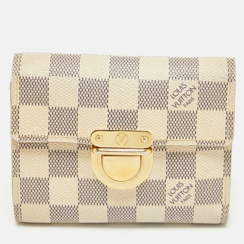Louis Vuitton Damier Azur Canvas Koala Wallet - Louis Vuitton - Modalova