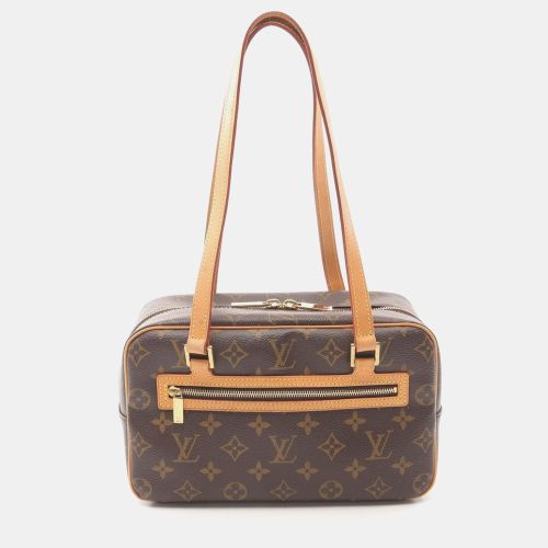 Louis Vuitton Cite MM Brown Monogram Canvas Shoulder Bag - Louis Vuitton - Modalova