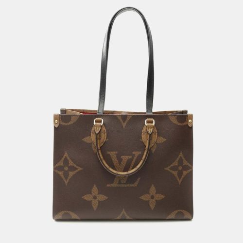 Louis Vuitton OnTheGo MM Monogram Giant Reverse Canvas Tote Bag - Louis Vuitton - Modalova