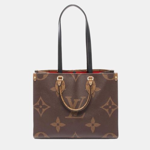 Louis Vuitton OnTheGo MM Monogram Giant Reverse Canvas Tote Bag - Louis Vuitton - Modalova