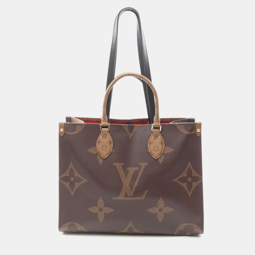 Louis Vuitton OnTheGo MM Monogram Giant Reverse Canvas Tote Bag - Louis Vuitton - Modalova
