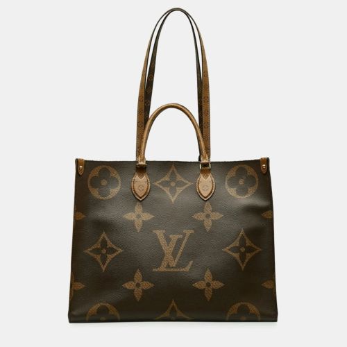 Louis Vuitton OnTheGo GM Brown Monogram Giant Reverse Handbag - Louis Vuitton - Modalova