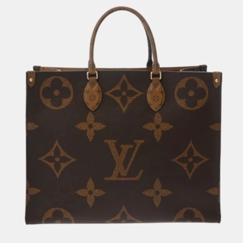 Louis Vuitton OnTheGo GM Brown Monogram Giant Reverse Canvas Handbag - Louis Vuitton - Modalova