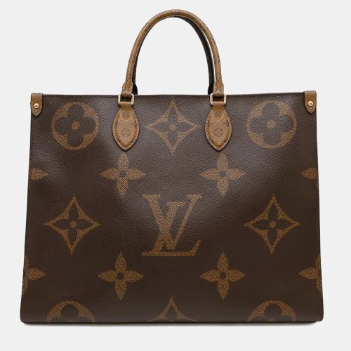 Louis Vuitton OnTheGo GM Monogram Giant Reverse Canvas Tote Bag - Louis Vuitton - Modalova