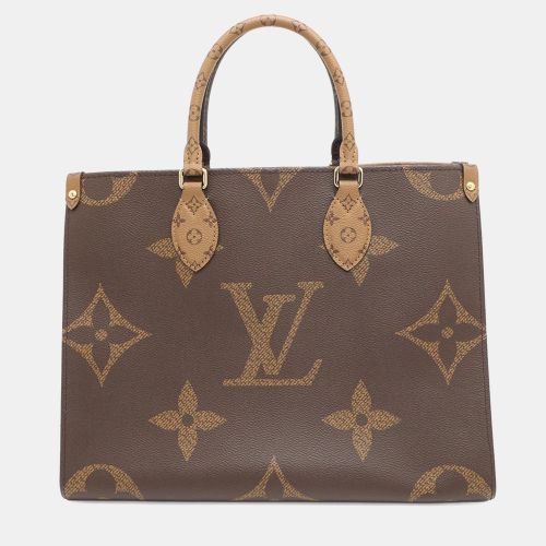 Louis Vuitton Onthego Red Monogram Monogram Reverse Canvas Monogram Giant Size Mm - Louis Vuitton - Modalova
