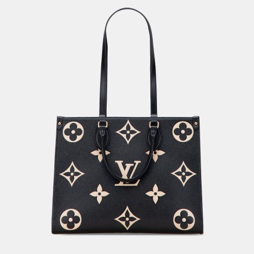 Louis Vuitton Black Bicolor Monogram Empreinte Giant Onthego MM - Louis Vuitton - Modalova
