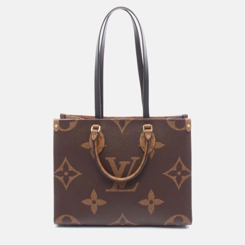 Louis Vuitton OnTheGo MM Monogram Giant Reverse Shoulder Tote Bag - Louis Vuitton - Modalova