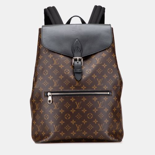 Louis Vuitton Black Brown Monogram Macassar Palk Backpack - Louis Vuitton - Modalova