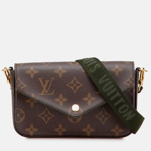 Louis Vuitton Brown Monogram Felicie Strap And Go - Louis Vuitton - Modalova