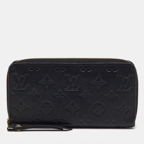 Louis Vuitton Black Monogram Empreinte Leather Zippy Wallet - Louis Vuitton - Modalova