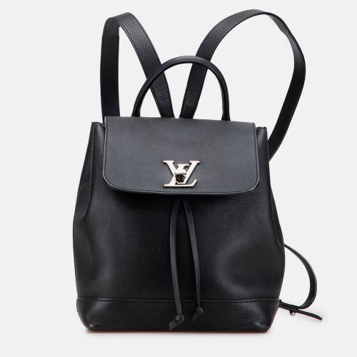 Louis Vuitton Black Leather Taurillon Lockme Backpack - Louis Vuitton - Modalova