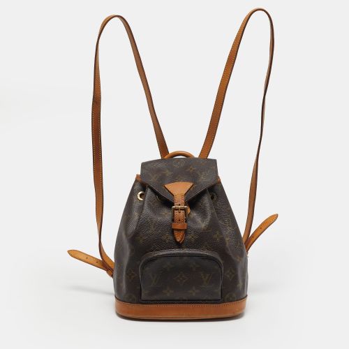 Montsouris Mini Monogram Canvas Backpack - Louis Vuitton - Modalova