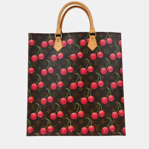 Sac Plat Cherry Monogram Canvas Tote Bag - Louis Vuitton - Modalova