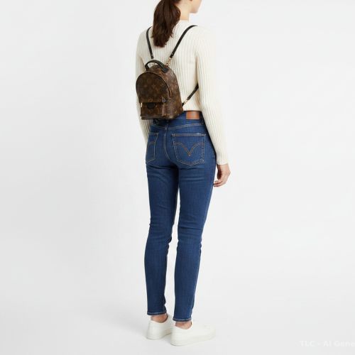 Palm Springs Mini Monogram Canvas Backpack - Louis Vuitton - Modalova